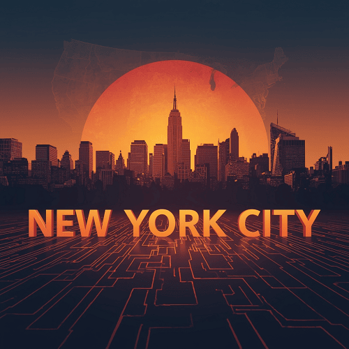 server in NYC